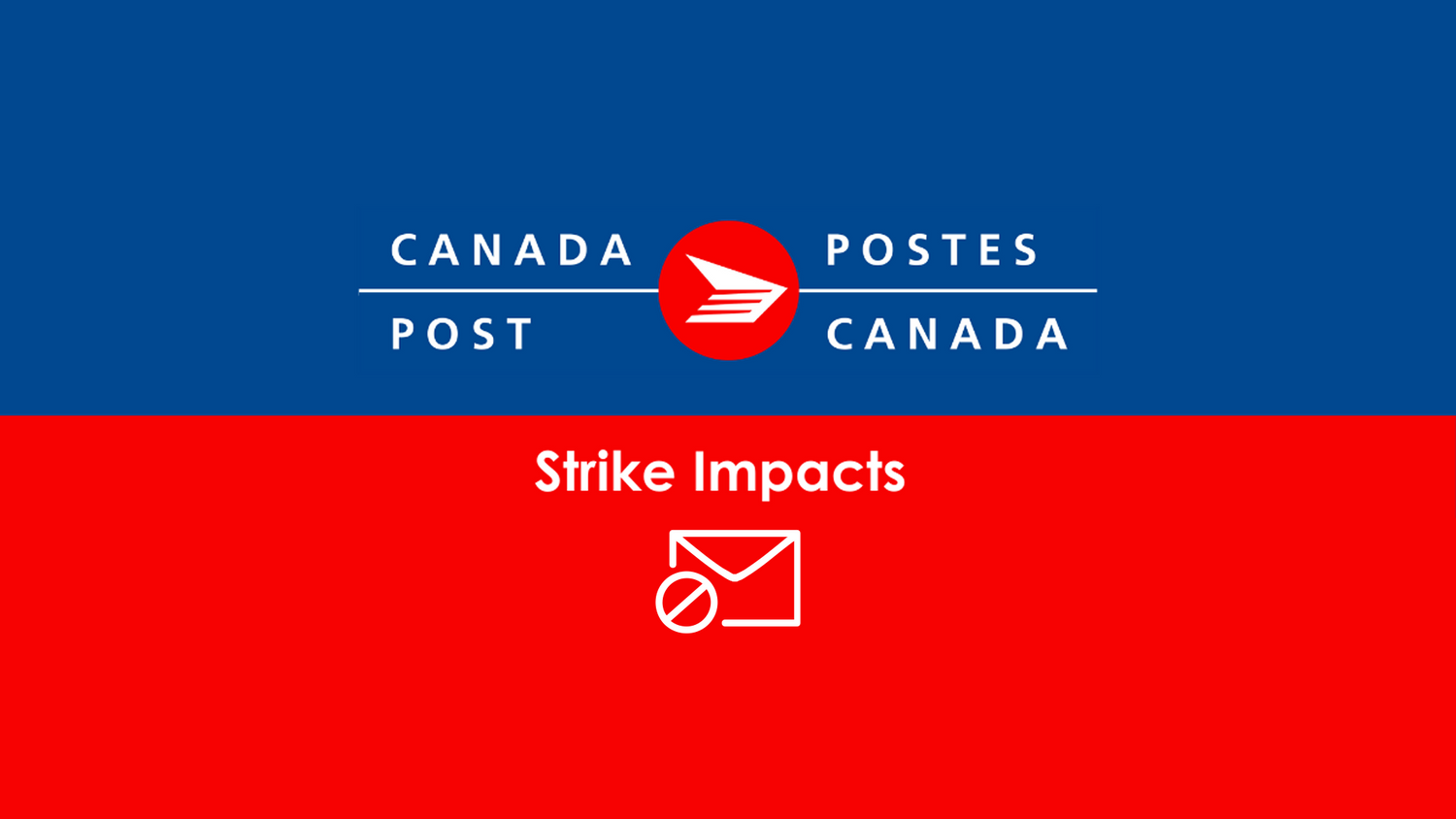 Shipping Update: Potential Canada Post Service Disruption