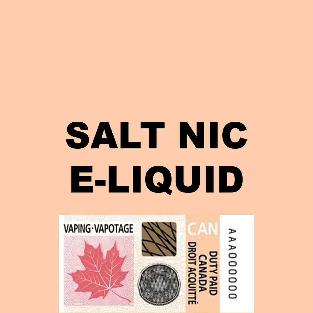 Salt Nicotine E-liquid Stamp
