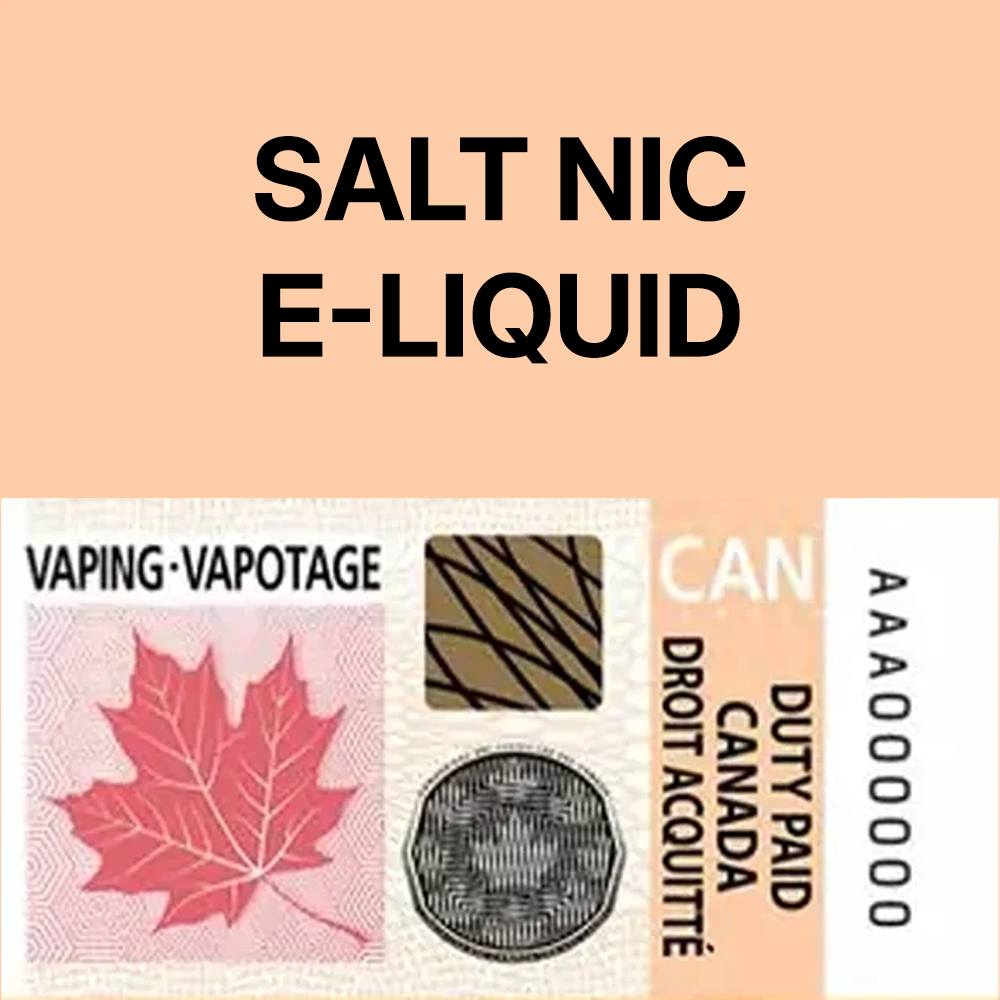Salt Nic E-Liquid Federal Excise Tax