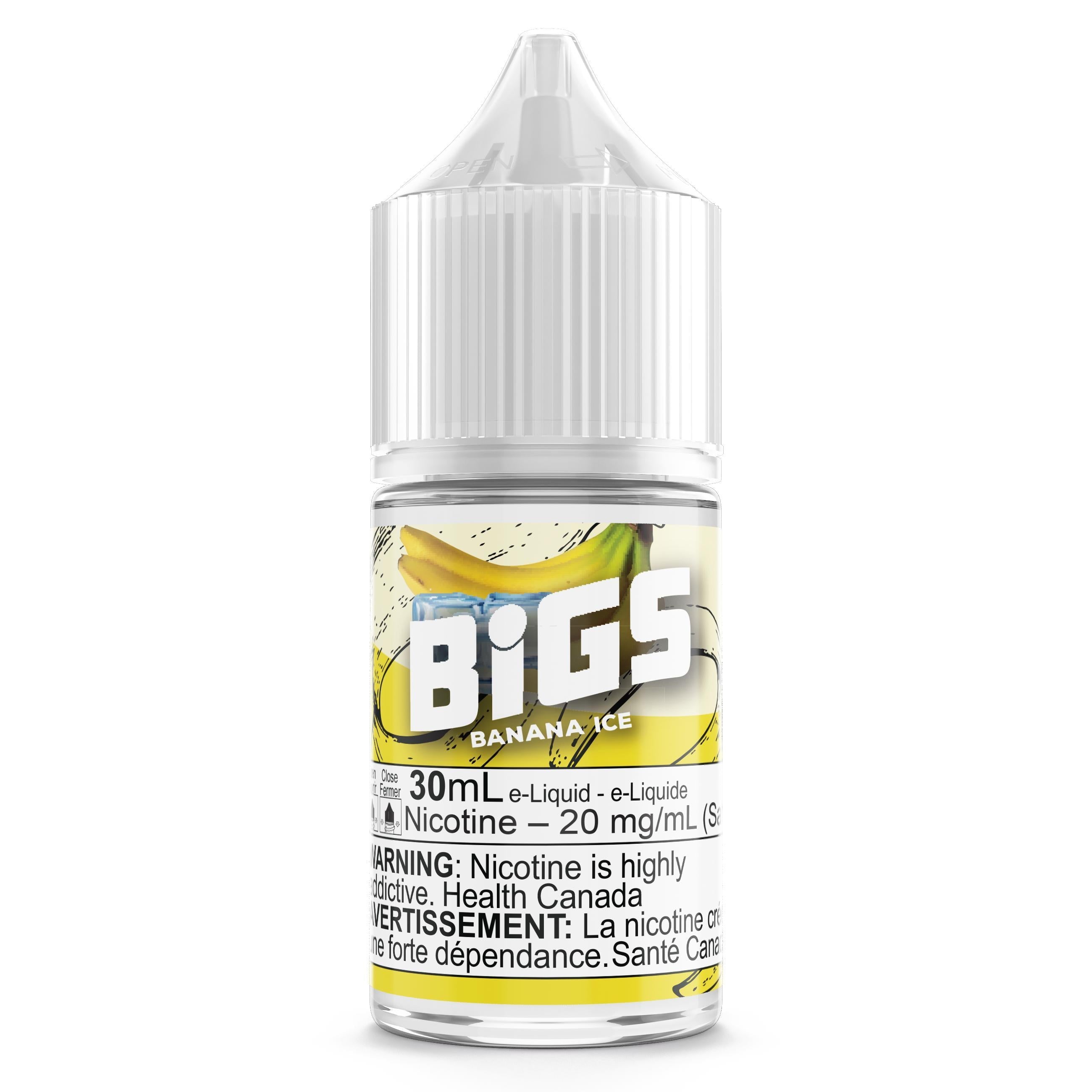 BANANA ICE - BIGS SALT 30ML-BIGS-Gas City Vapes