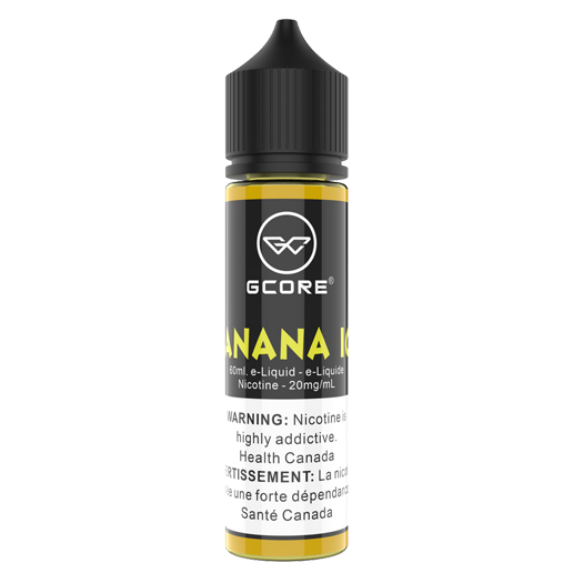 BANANA ICE - GCORE NIC SALTS 60ML-GCORE E-JUICE-Gas City Vapes