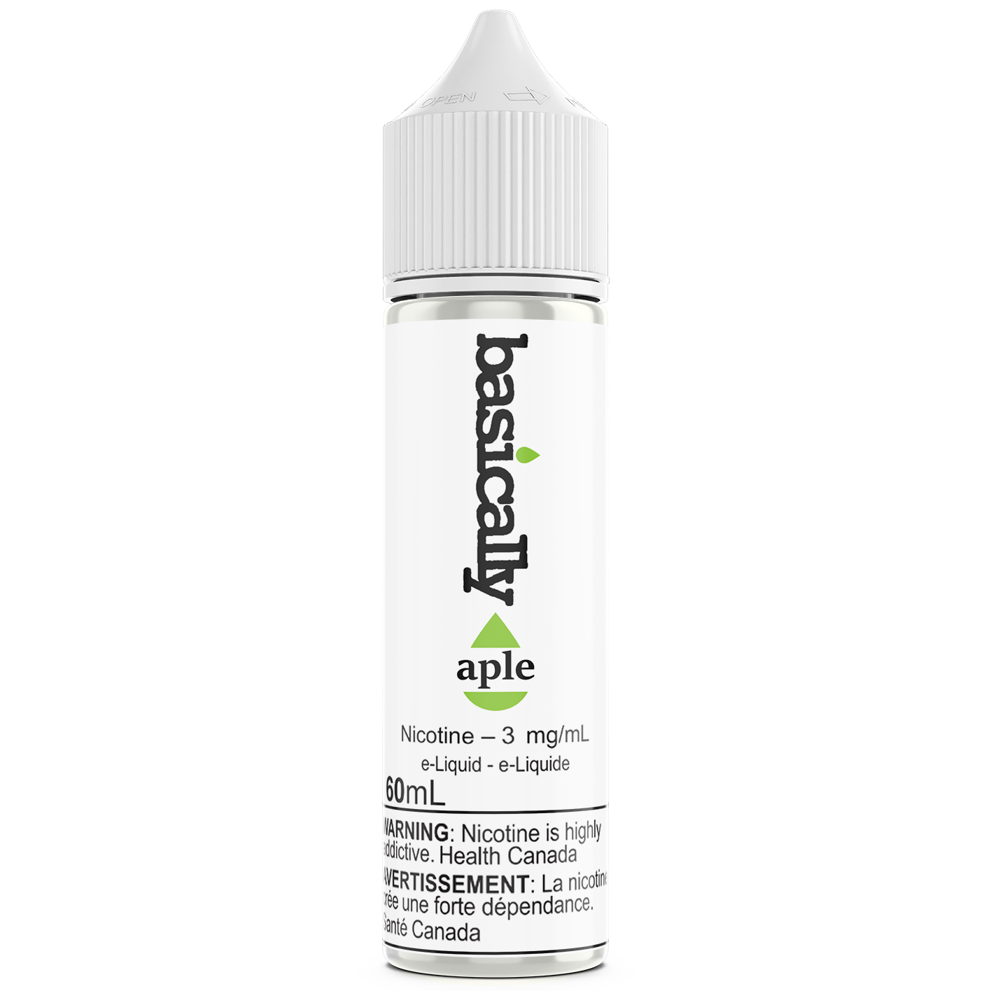 BASICALLY APPLE 60ml-Basically E-Liquid-Gas City Vapes