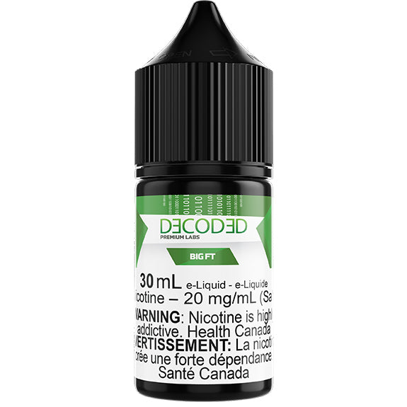 BIG FT - DECODED SALTS 30ML-Premium Labs-Gas City Vapes