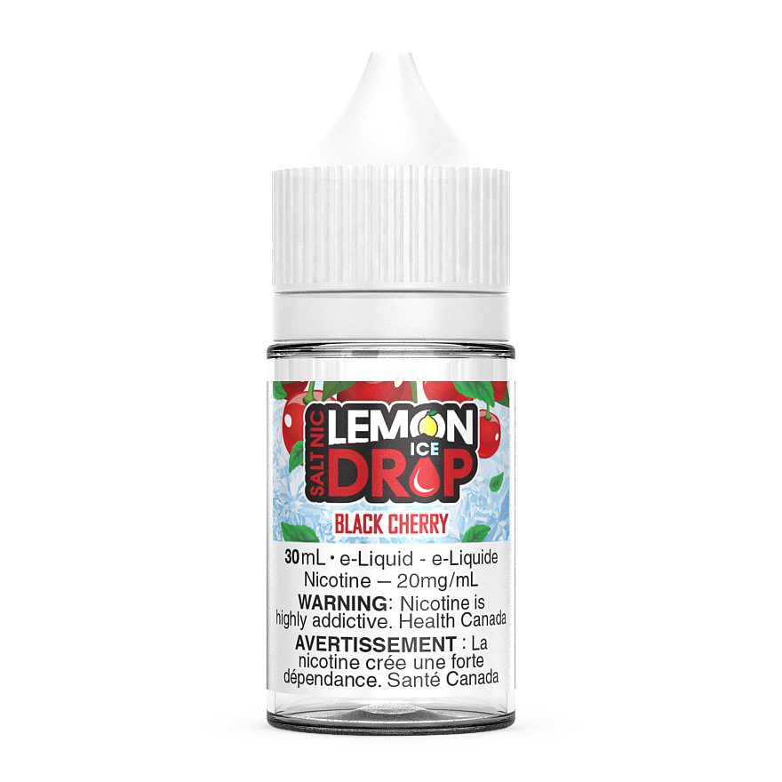 BLACK CHERRY ICE - LEMON DROP SALT 30ML-LEMON DROP ICE NIC SALTS-Gas City Vapes