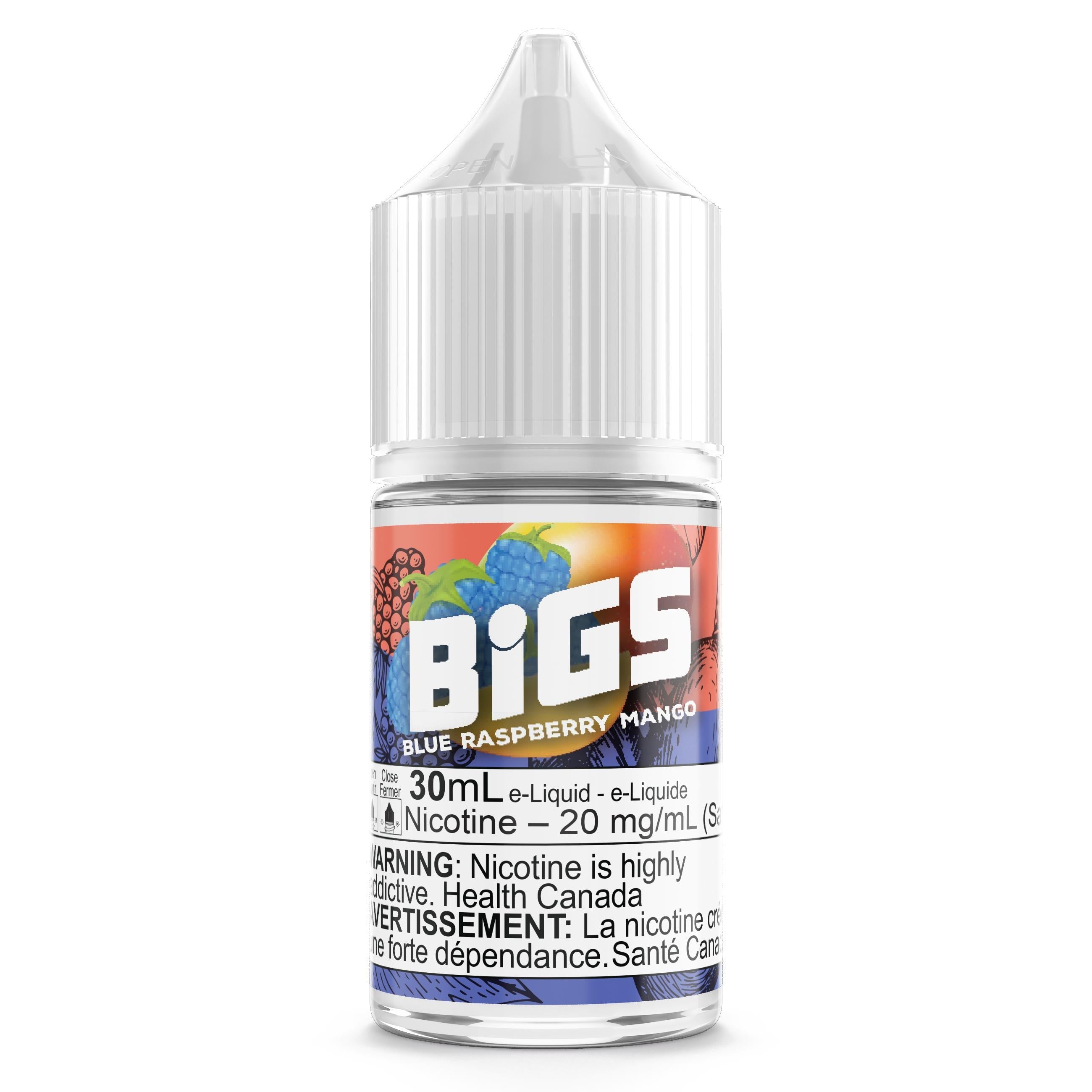 BLUE RASPBERRY MANGO - BIGS SALT 30ML-BIGS-Gas City Vapes