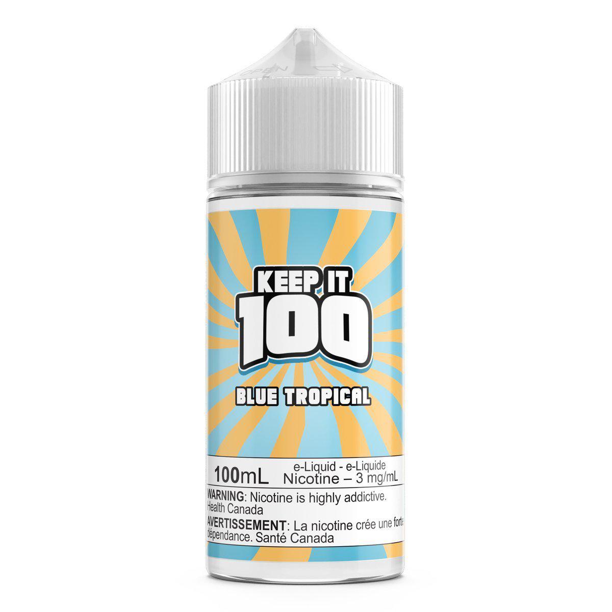 BLUE TROPICAL - KEEP IT 100 | 100ml-Keep it 100-Gas City Vapes