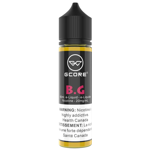 B.G - GCORE NIC SALTS 60ML-GCORE E-JUICE-Gas City Vapes