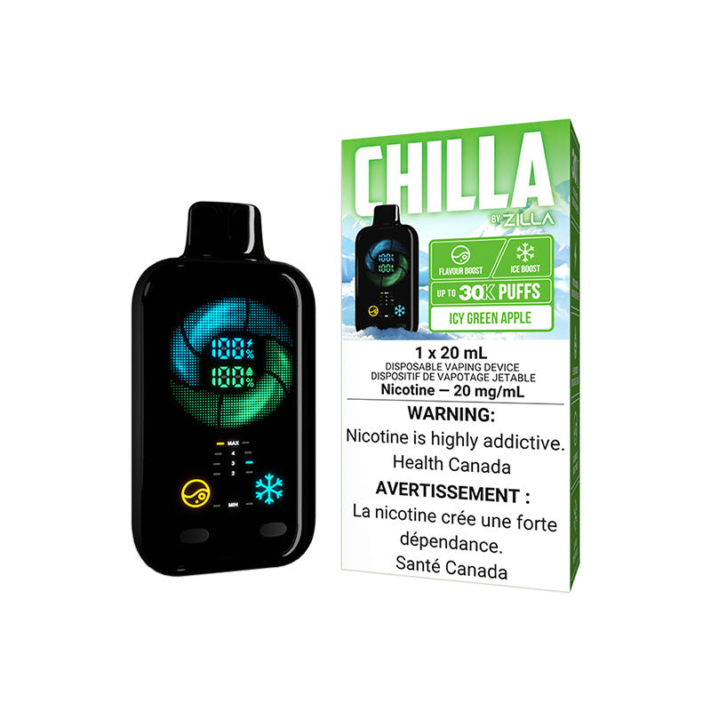 Green Apple Chilla Disposable Vape