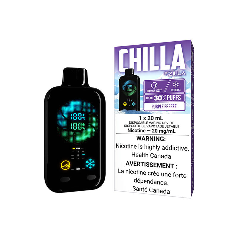 Purple Freeze Chilla Disposable Vape