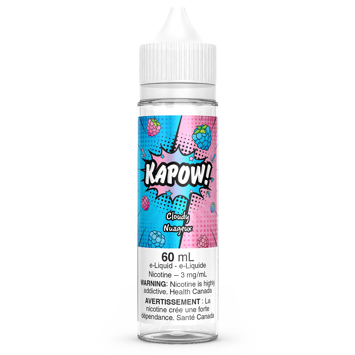 CLOUDY - KAPOW 60ml-Kapow-Gas City Vapes