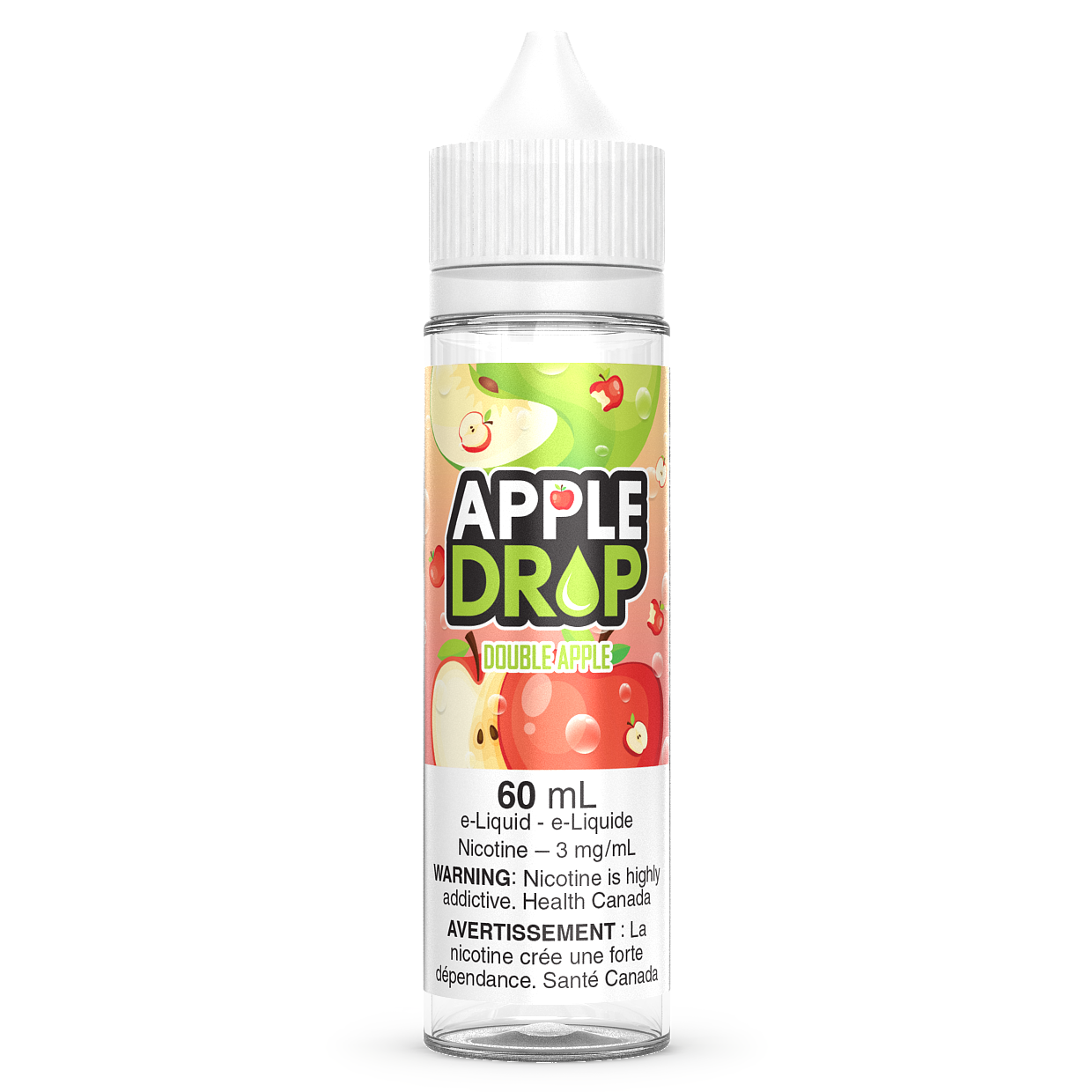 DOUBLE APPLE - APPLE DROP 60ML-Apple Drop-Gas City Vapes