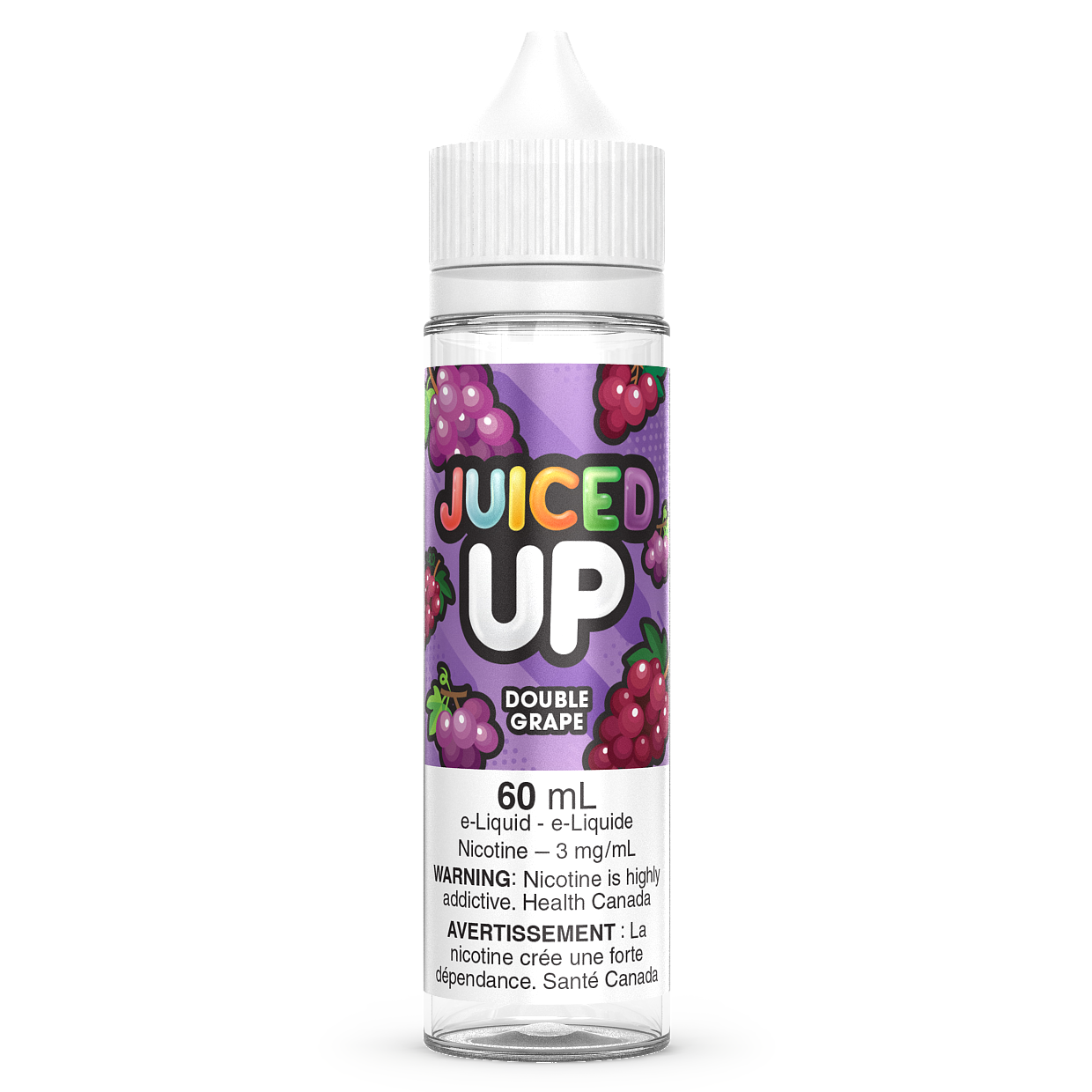 DOUBLE GRAPE - JUICED UP 60ML-JUICED UP-Gas City Vapes