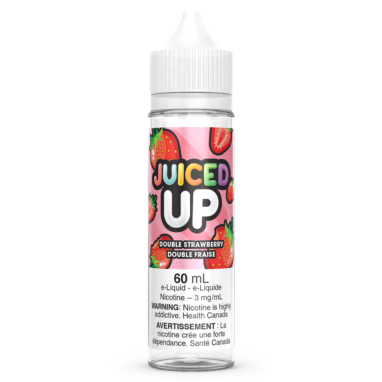 DOUBLE STRAWBERRY - JUICED UP 60ML-JUICED UP-Gas City Vapes