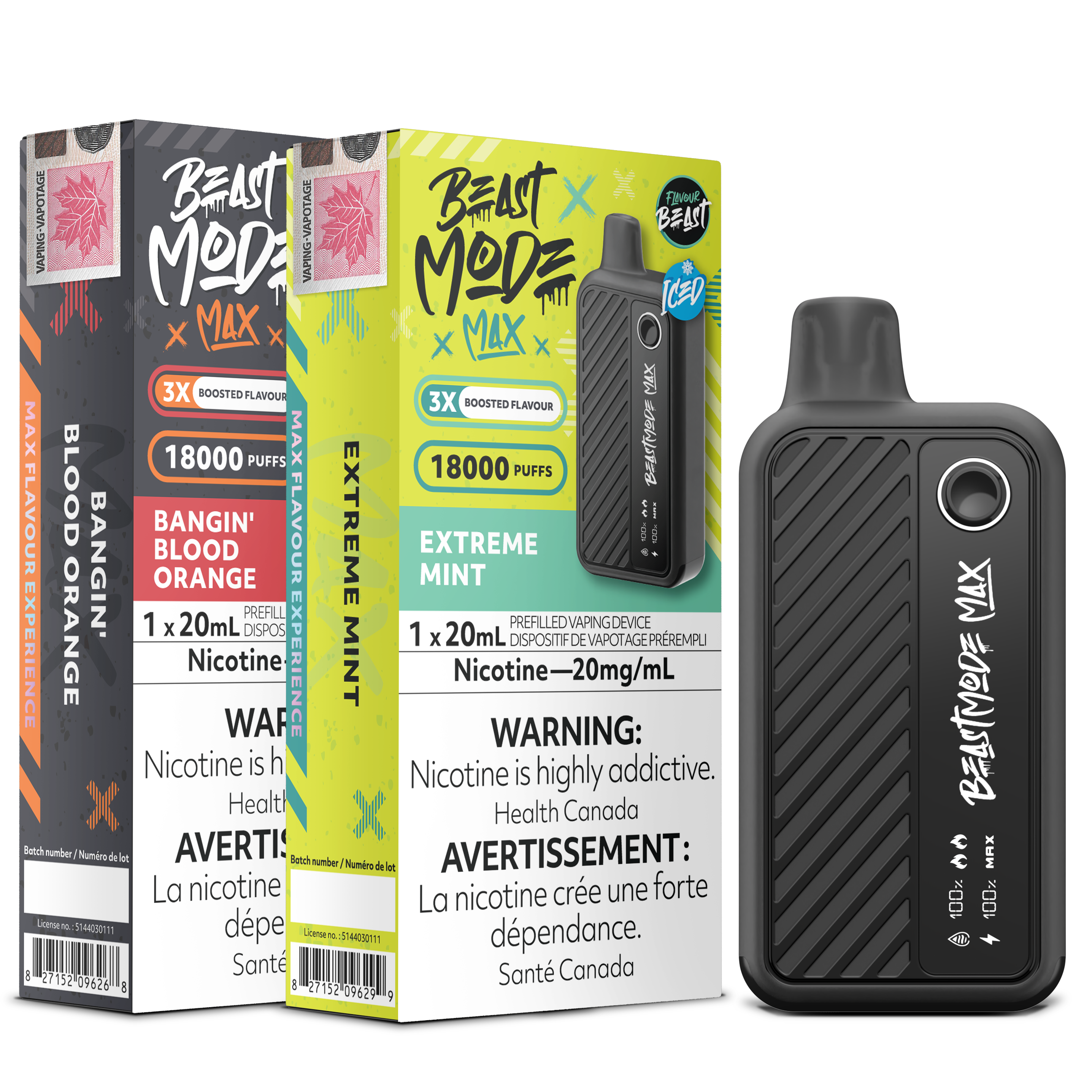 FLAVOUR BEAST BEAST MODE MAX 18K DISPOSABLE-FLAVOUR BEAST DISPOSABLES-Gas City Vapes