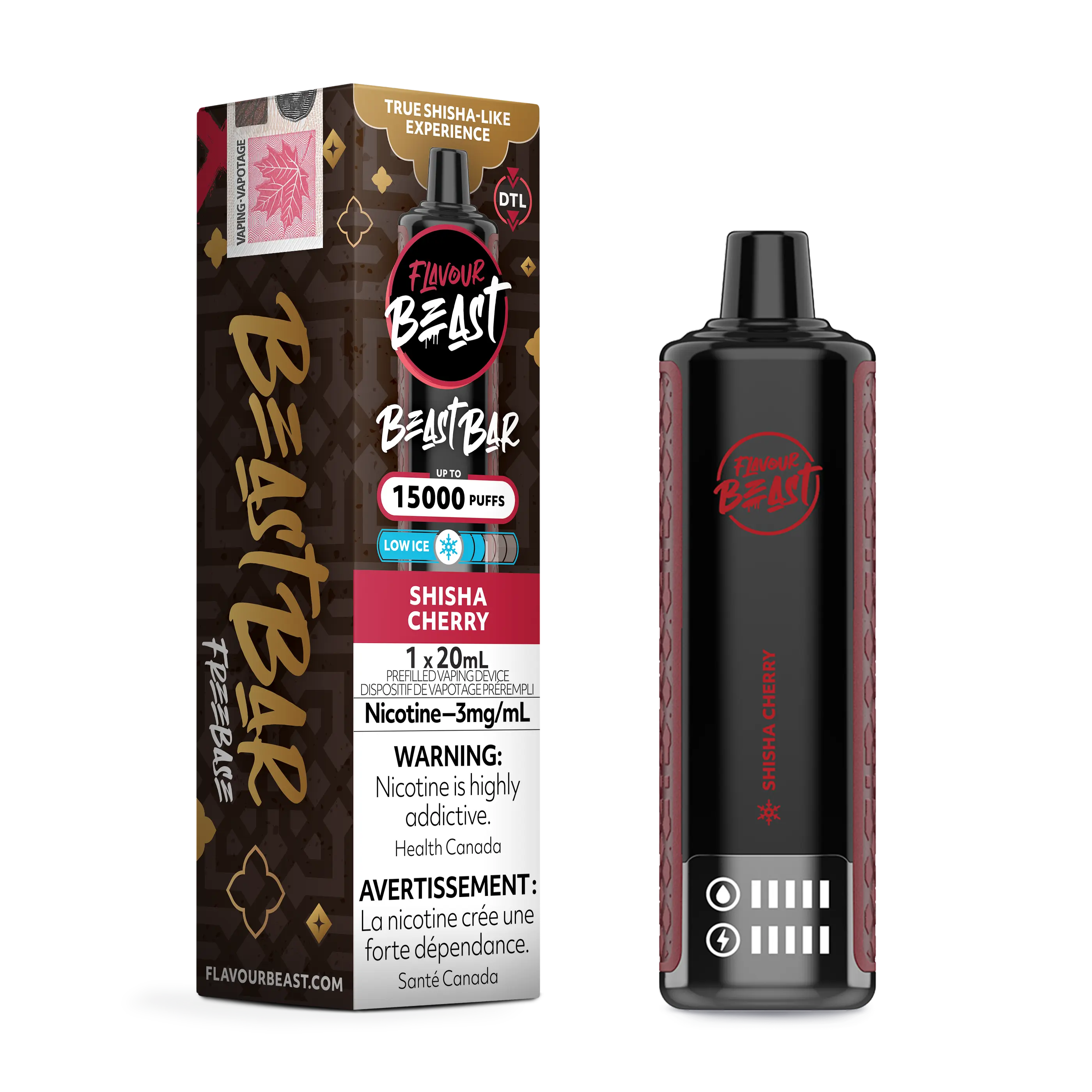 Cherry Shisha Disposable Vape