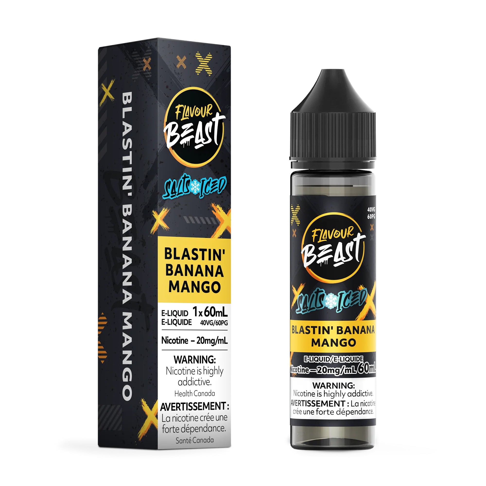 Banana Mango Ice Nic Salt 60mL