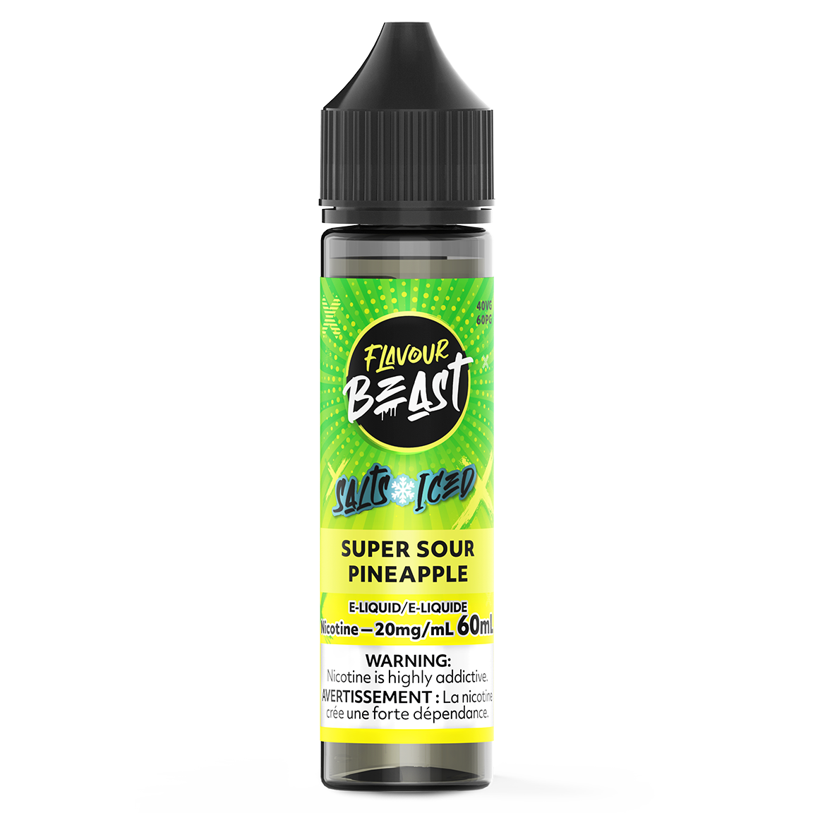 Sour Pineapple Iced Nic Salt 60mL