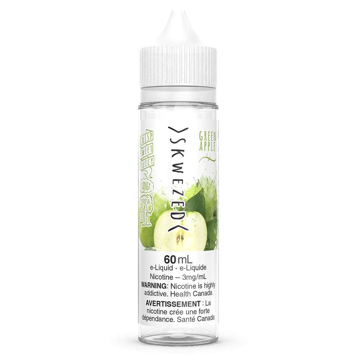 GREEN APPLE - SKWEZED E-LIQUID-Skwezed-Gas City Vapes