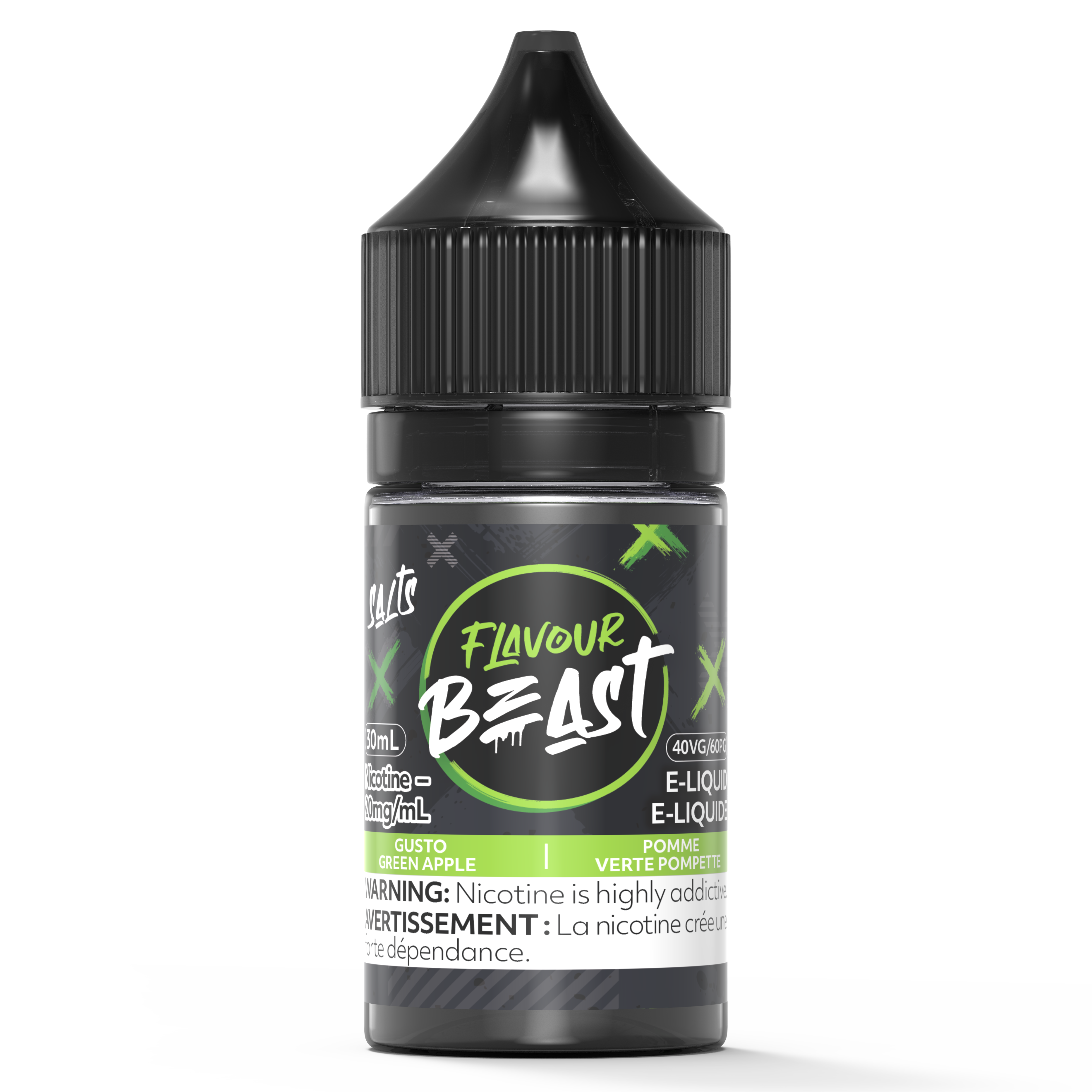 Green Apple Flavour Beast Nic Salt 30mL