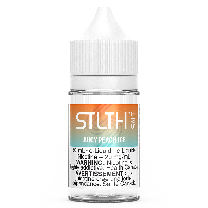 JUICY PEACH ICE - STLTH SALT 30ML-STLTH SALT-Gas City Vapes