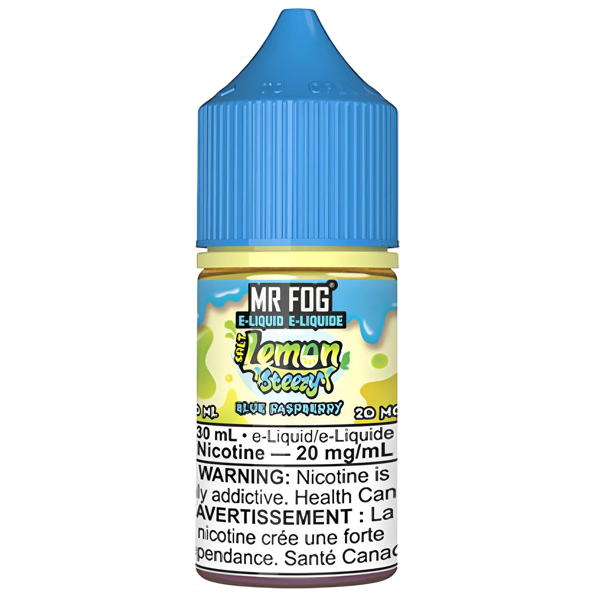 LEMON STEEZY BLUE RASPBERRY - MR. FOG SALT 30ML-MR. FOG NIC SALTS-Gas City Vapes