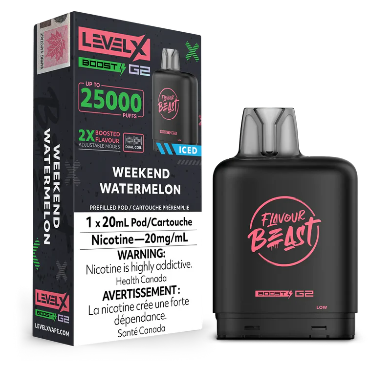 Level X Boost Flavour Beast replacement pod