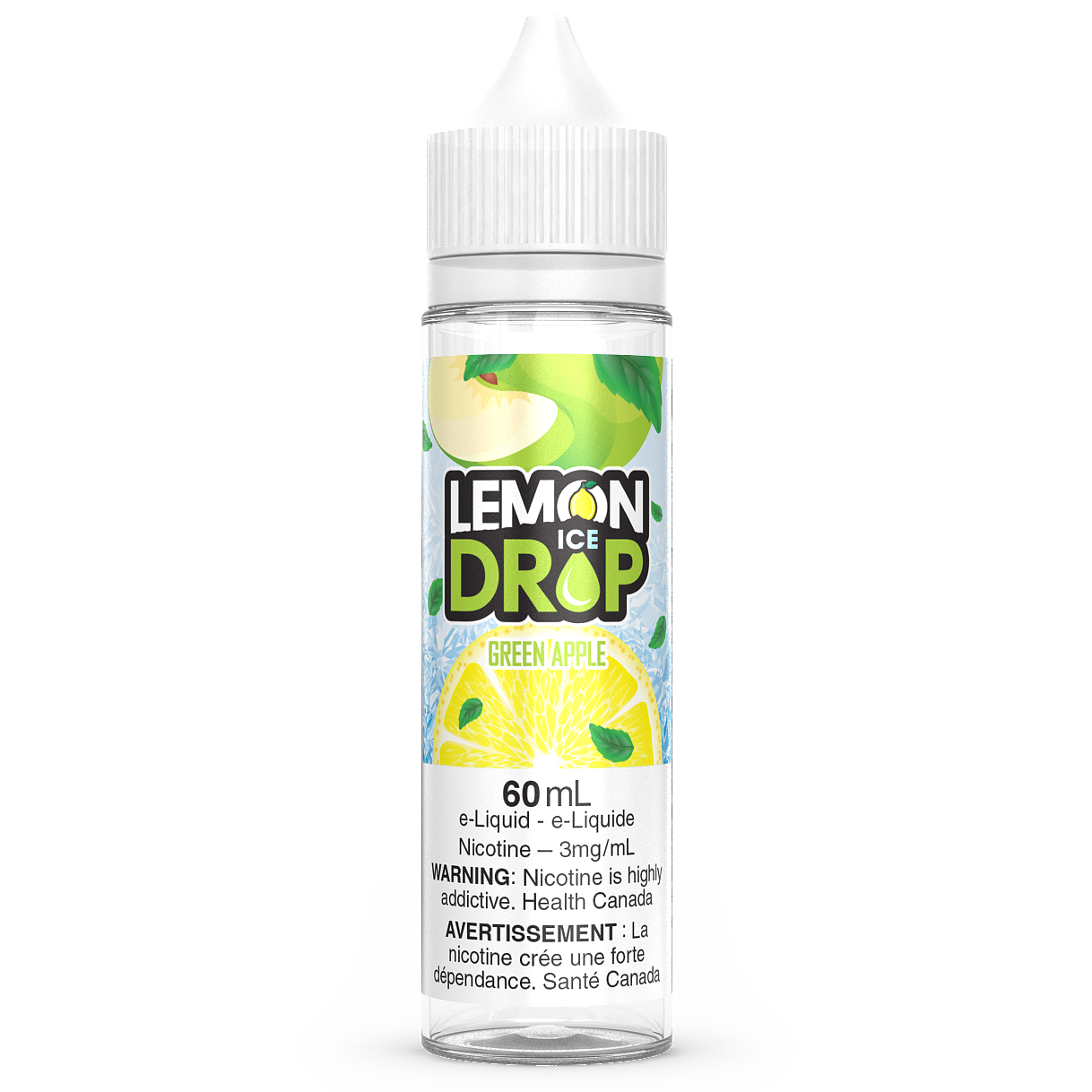 Green Apple Lemon Ice E-liquid 60mL