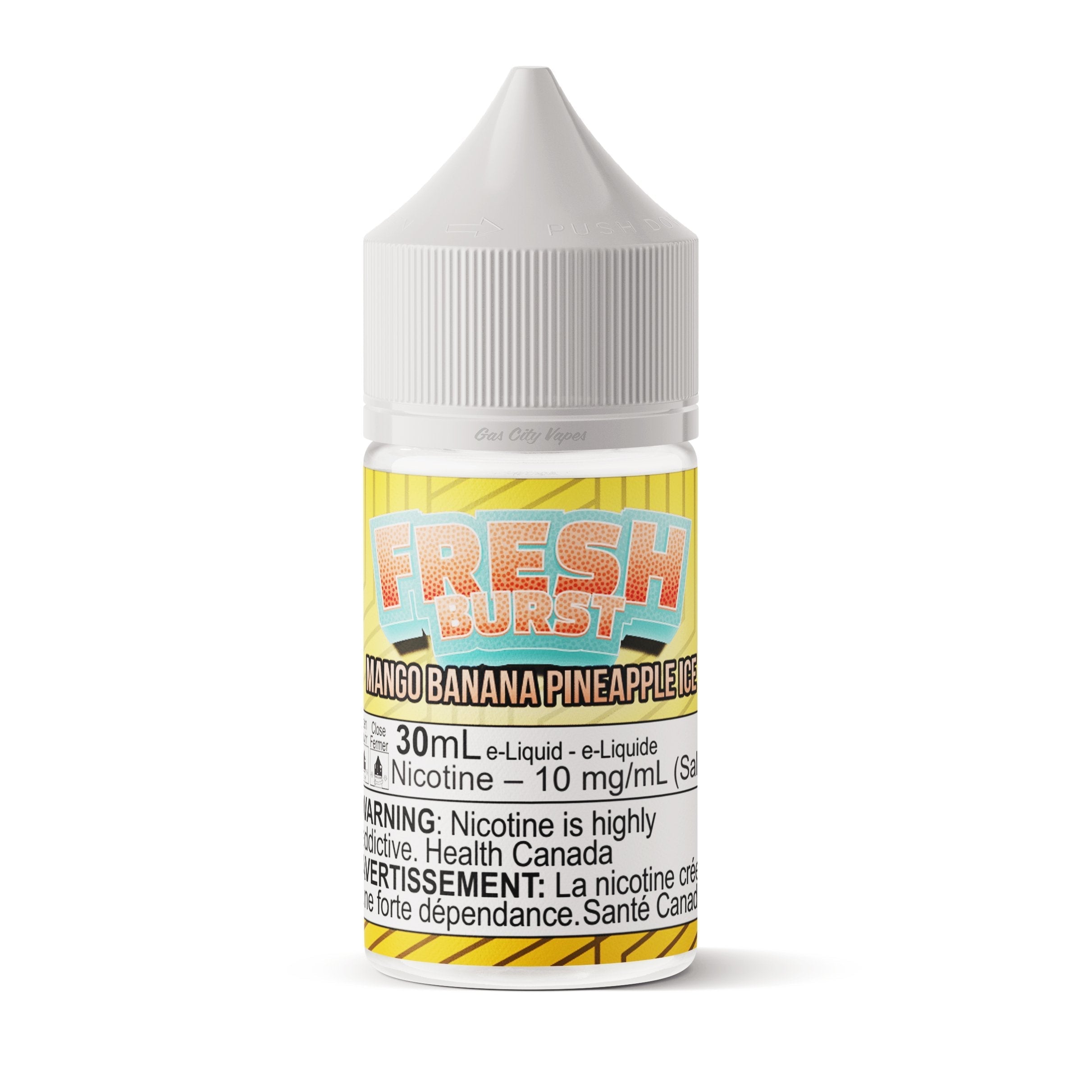 MANGO BANANA PINEAPPLE ICE SALT - FRESH BURST 30ML-FRESH BURST E-LIQUIDS-Gas City Vapes