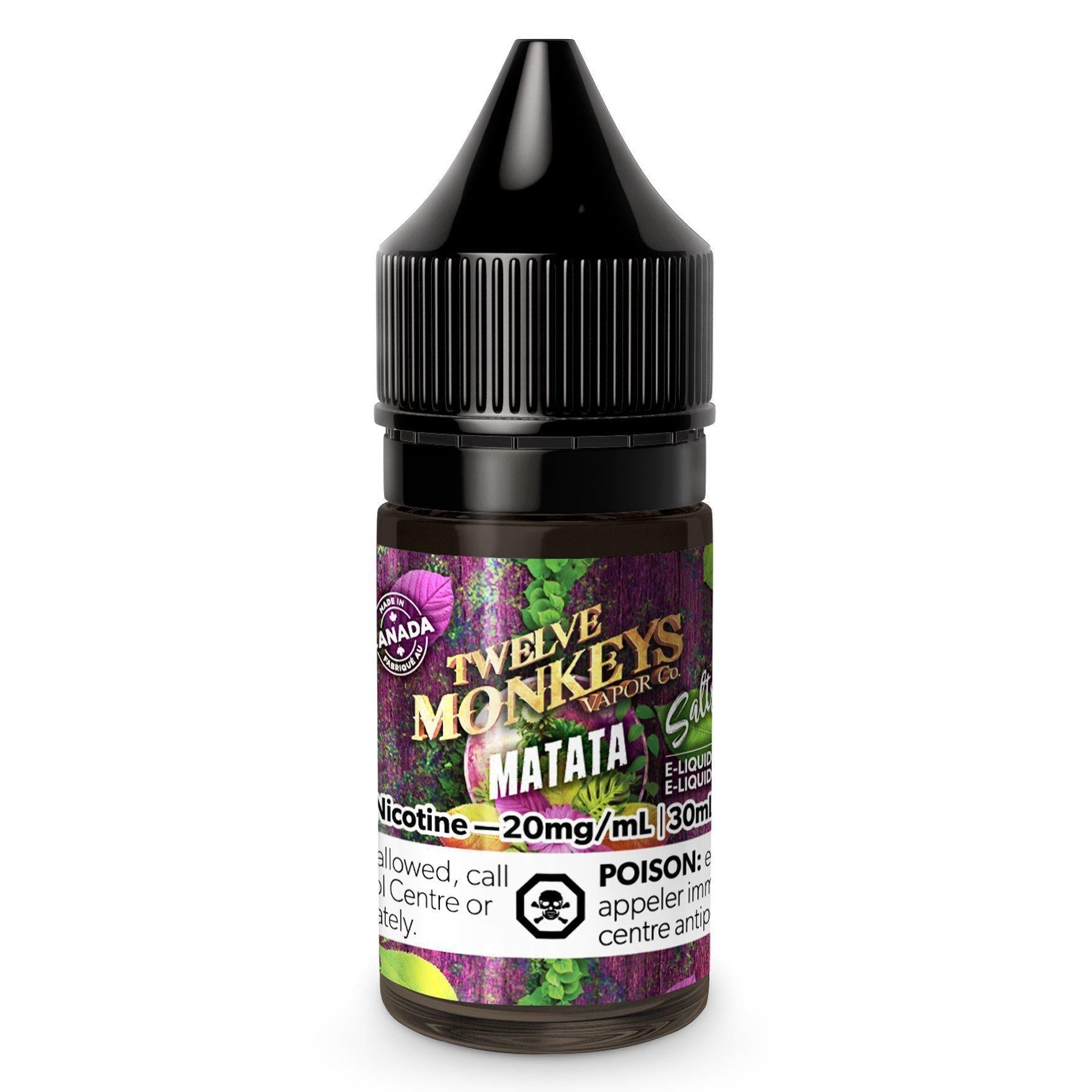 MATATA SALTS - TWELVE MONKEYS-Twelve Monkeys Salt-Gas City Vapes