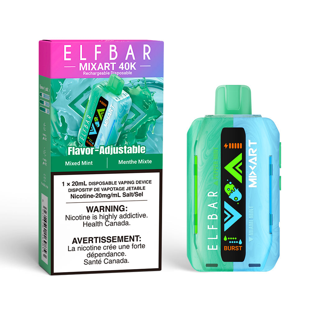 Mixed Mint ELFBAR MixArt Disposable Vape