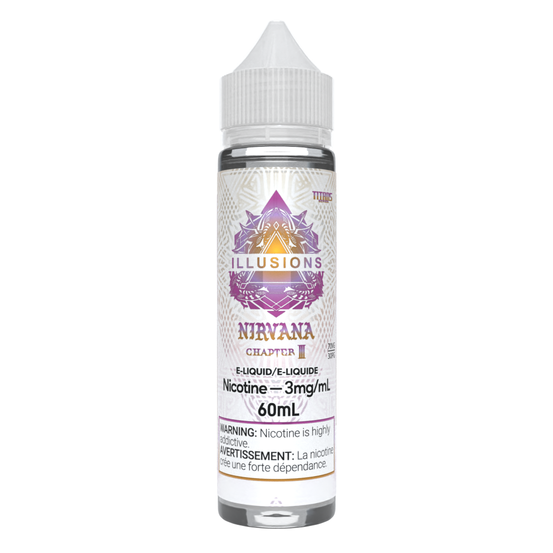 NIRVANA - ILLUSIONS VAPOR 60ml-Illusions-Gas City Vapes