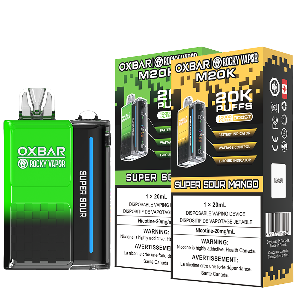 OXBAR M20K 20000 PUFF DISPOSABLE-OXBAR DISPOSABLES-Gas City Vapes
