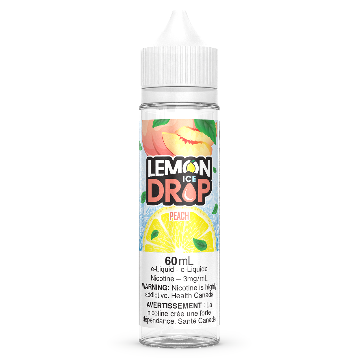 Peach Ice Lemon Drop E-liquid 60mL