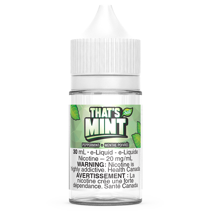 PEPPERMINT - THAT'S MINT SALT 30ML-THAT'S MINT SALT-Gas City Vapes