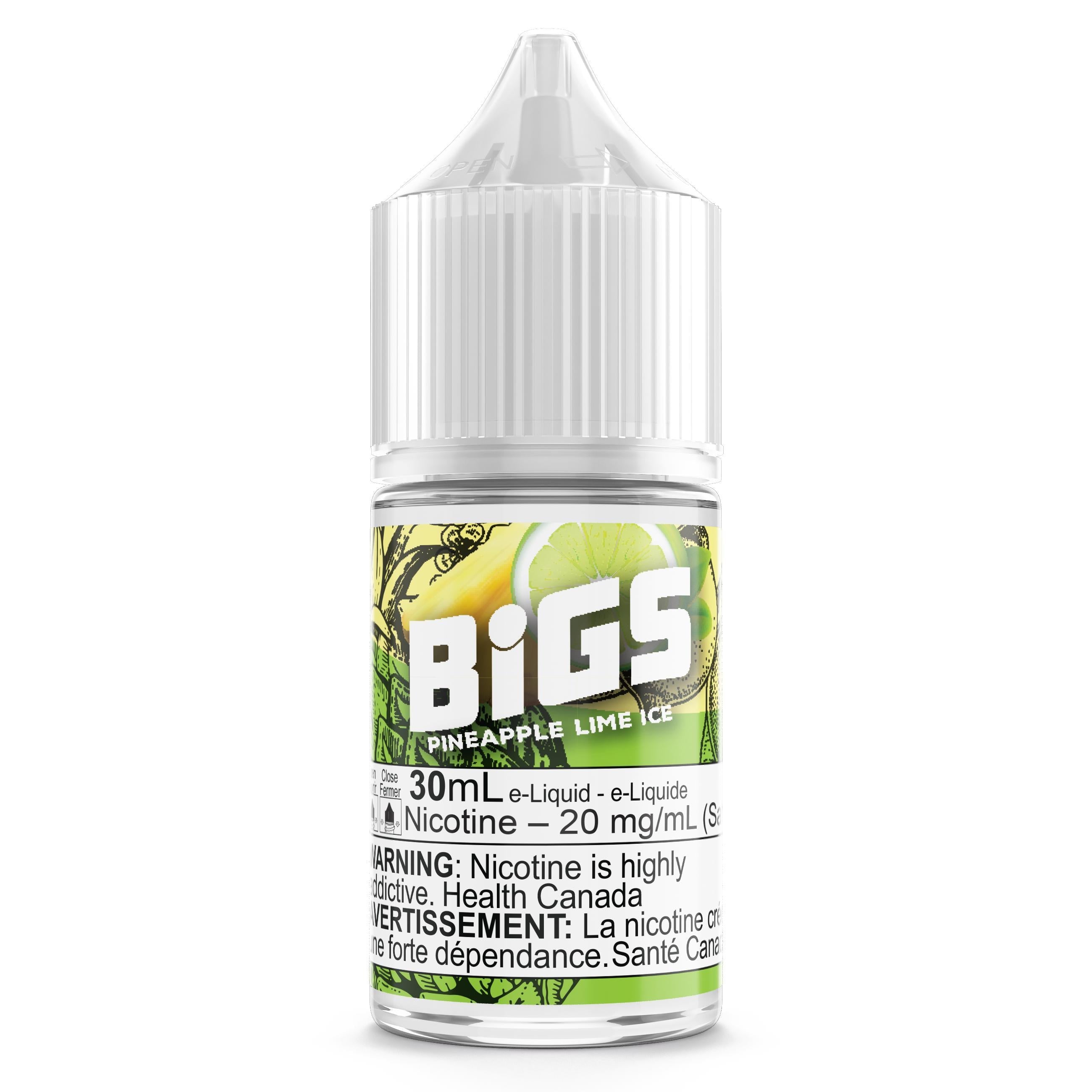 PINEAPPLE LIME ICE - BIGS SALT 30ML-BIGS-Gas City Vapes