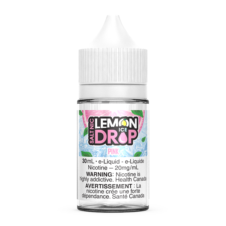 PINK ICE - LEMON DROP SALT 30ML-LEMON DROP ICE NIC SALTS-Gas City Vapes
