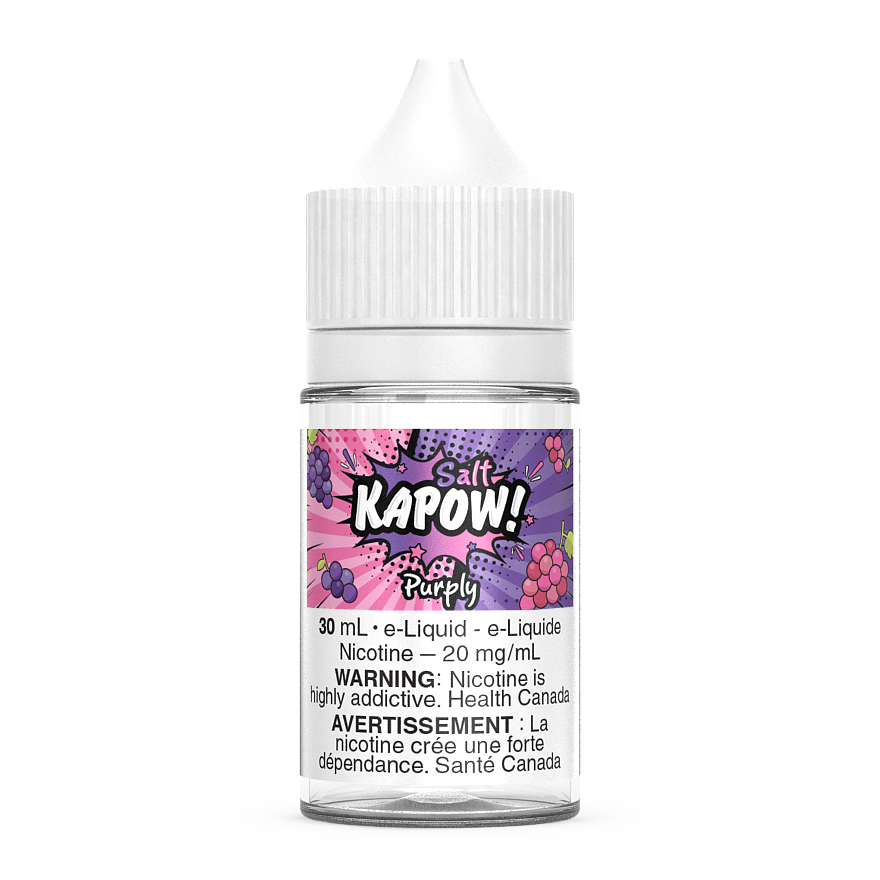 PURPLY - KAPOW SALT 30ML-Kapow Salts-Gas City Vapes