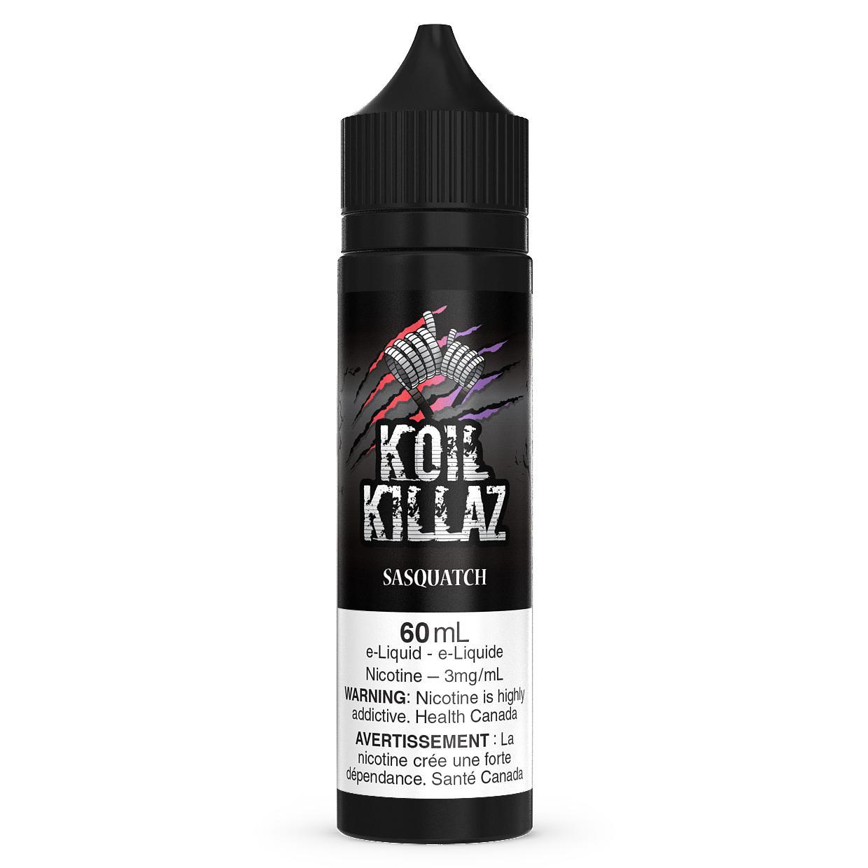 SASQUATCH - KOIL KILLAZ E-LIQUID 60ml-Koil Killaz-Gas City Vapes