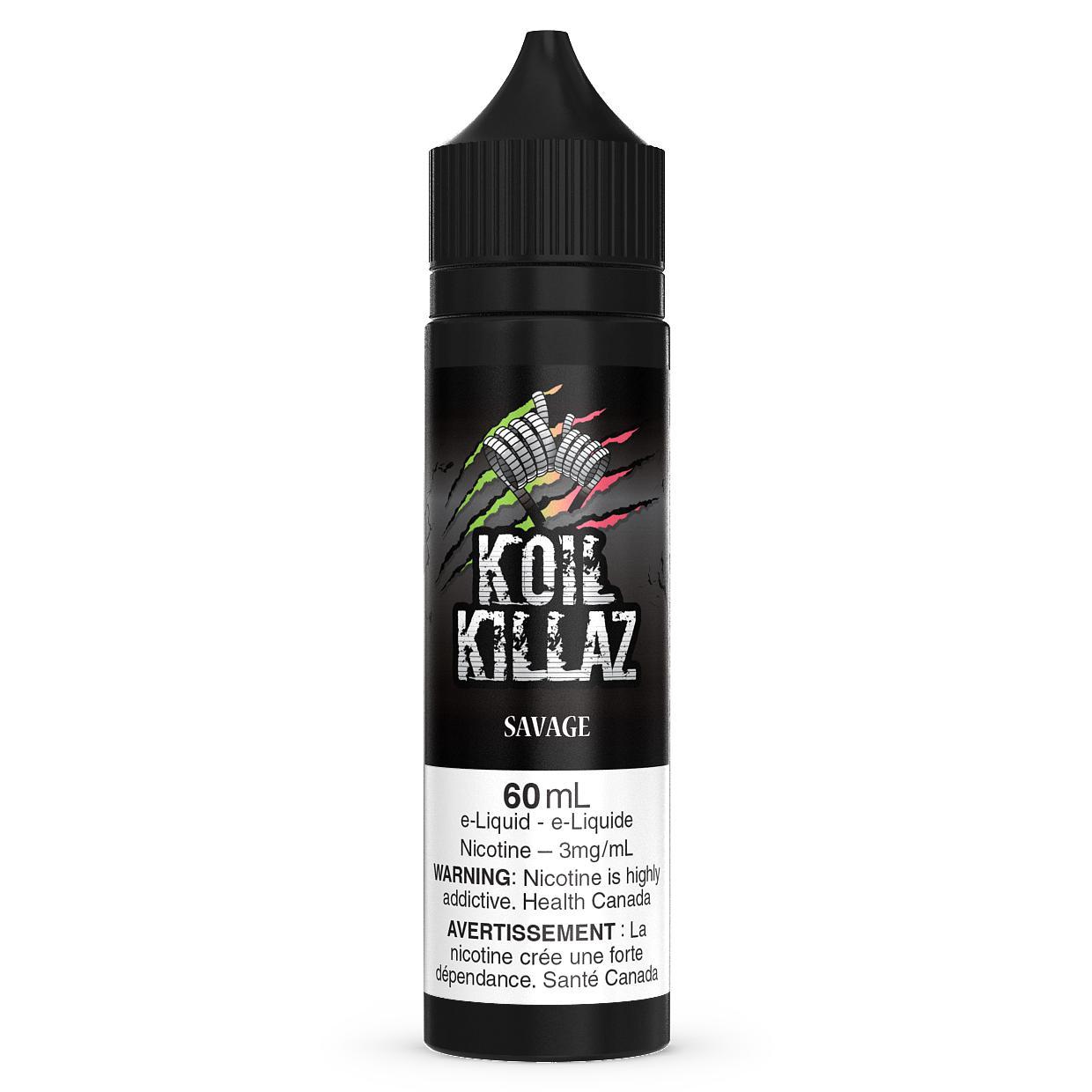 SAVAGE - KOIL KILLAZ E-LIQUID 60ml-Koil Killaz-Gas City Vapes