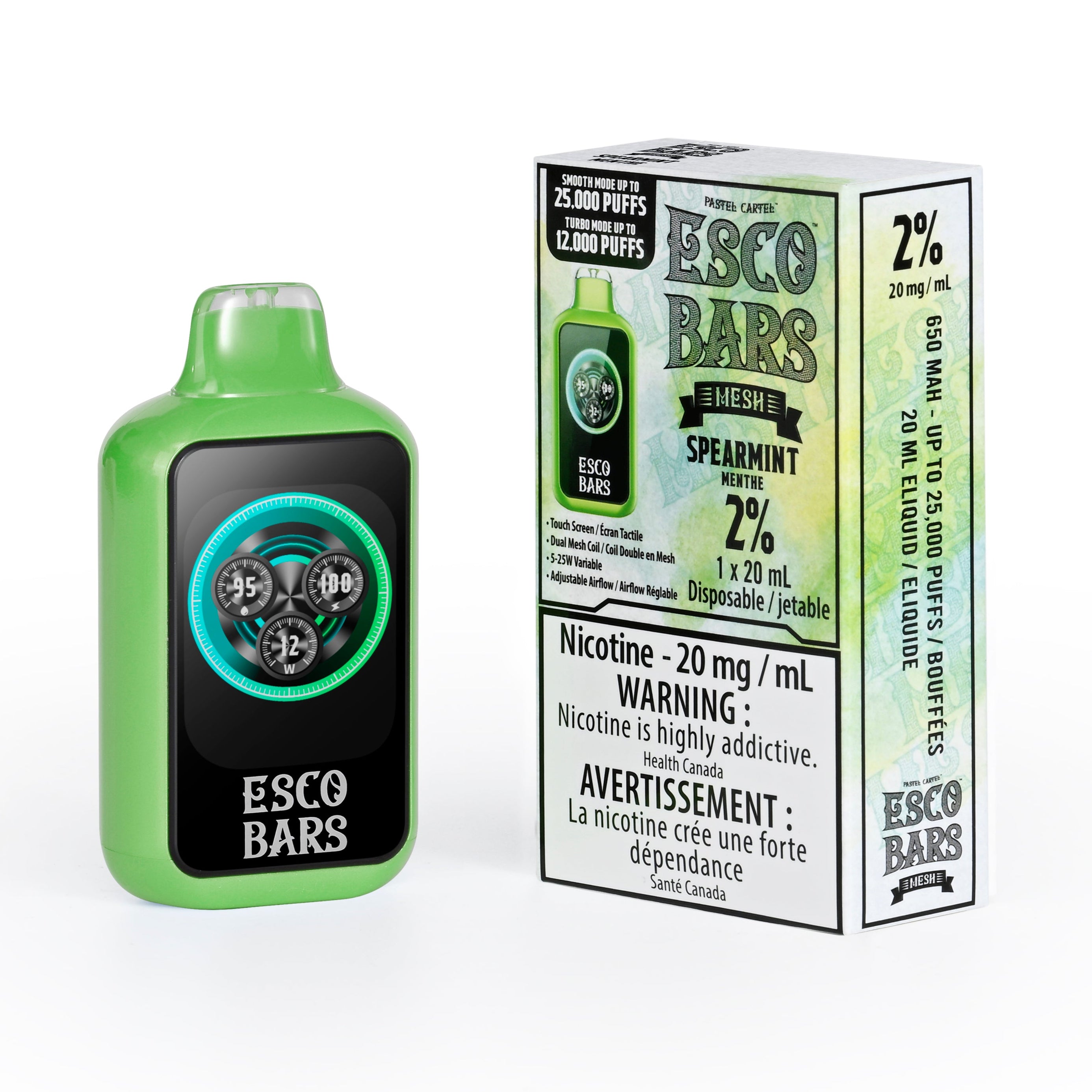 ESCO BAR SPEARMINT DISPOSABLE VAPE