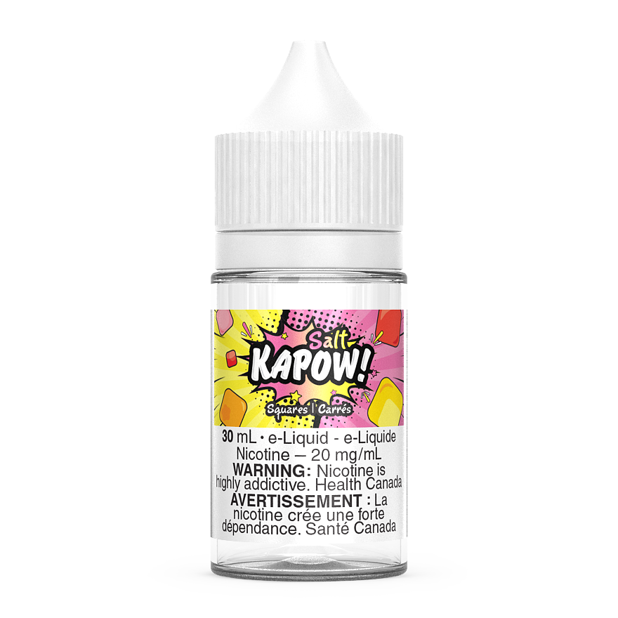 SQUARES - KAPOW SALT 30ML-Kapow Salts-Gas City Vapes
