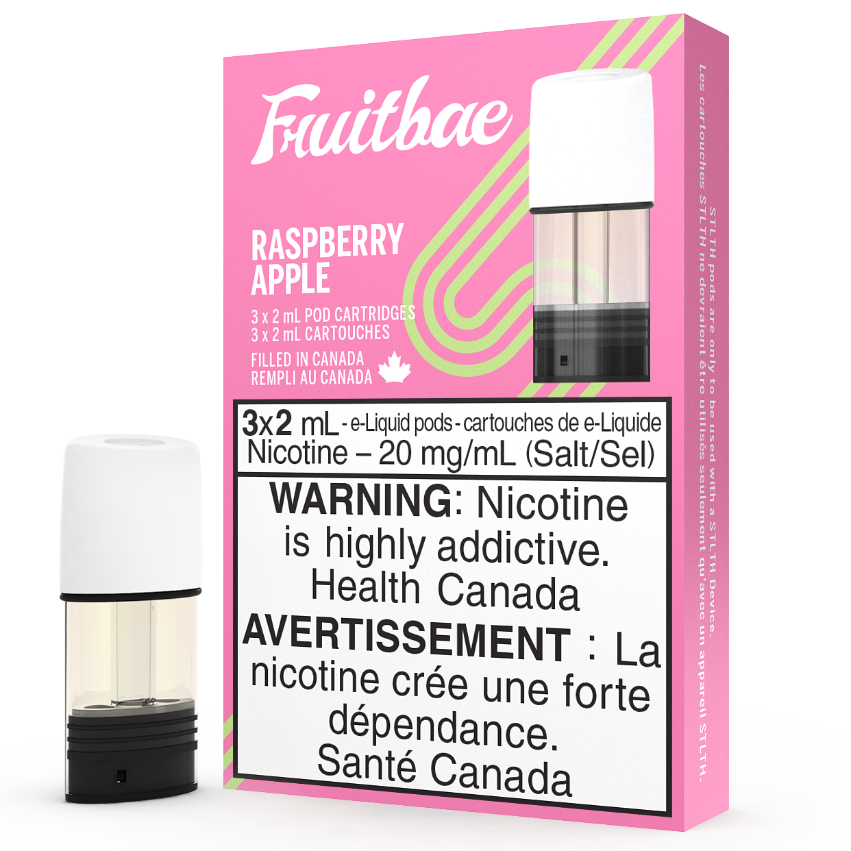 Raspberry Apple STLTH Pods