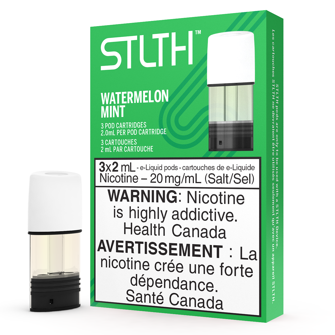 STLTH POD PACK - WATERMELON MINT-STLTH-Gas City Vapes