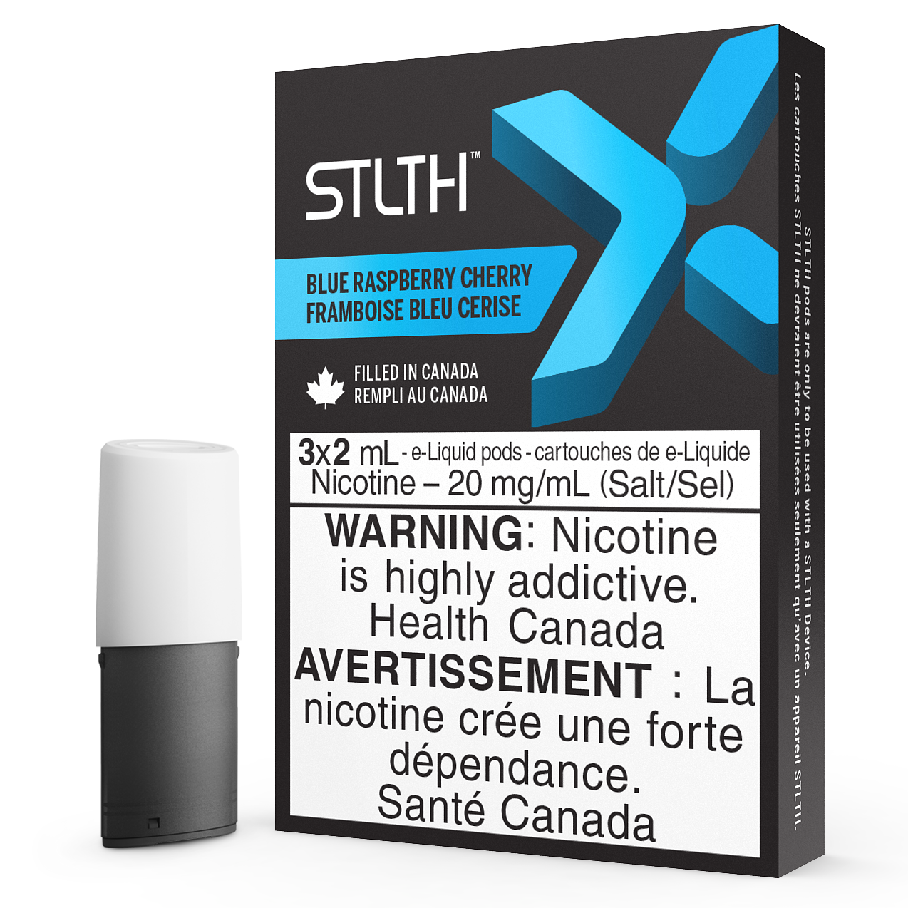 STLTH X POD PACK - BLUE RASPBERRY CHERRY-STLTH-Gas City Vapes