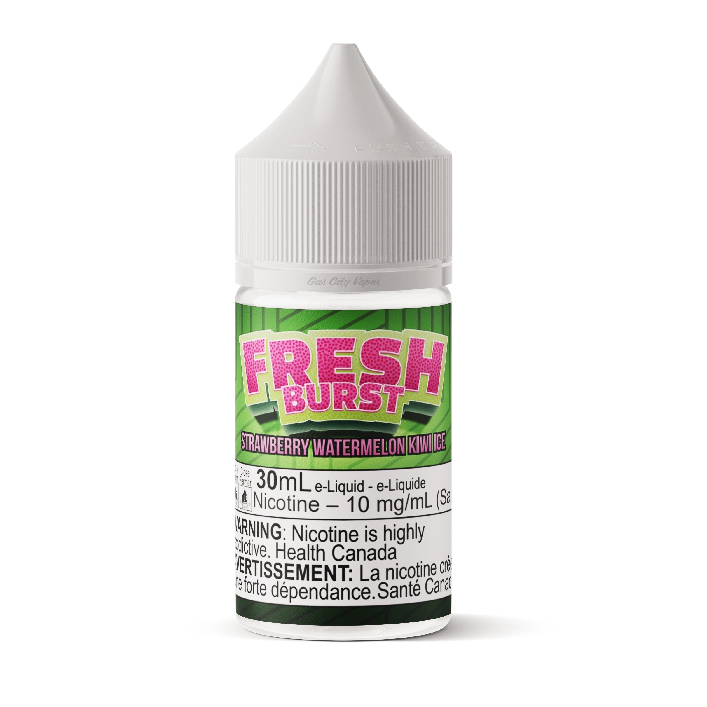 STRAWBERRY WATERMELON KIWI ICE SALT - FRESH BURST 30ML-FRESH BURST E-LIQUIDS-Gas City Vapes