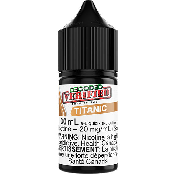 TITANIC - DECODED SALTS 30ML-Premium Labs-Gas City Vapes