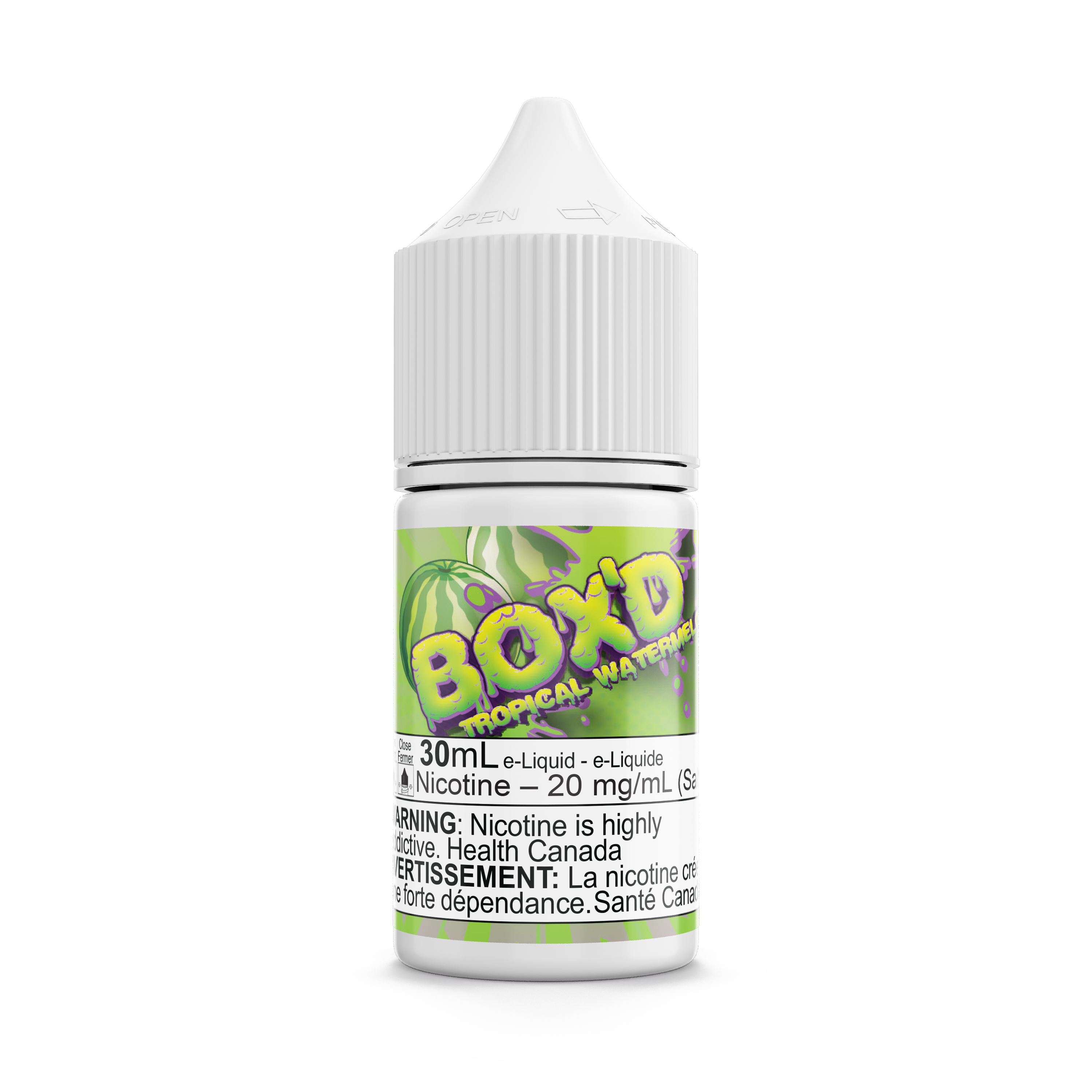 TROPICAL WATERMELON - BOX'D SALTS 30ML-BOX'D SALTS-Gas City Vapes