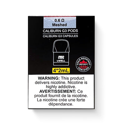 how much is elf bar vape Uwell Caliburn G3 Refillable Pods (4 Pack)