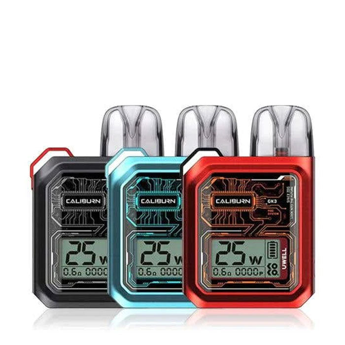UWELL CALIBURN GK3 POD KIT-UWELL-Gas City Vapes