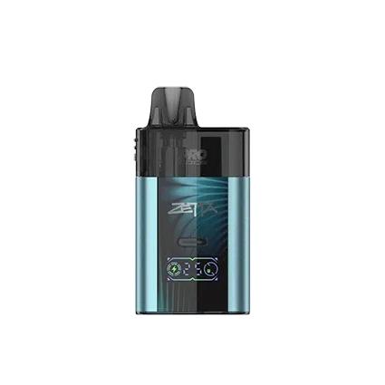 Vape device with 'Zetta' branding on a white background